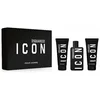 Image de DSQUARED2 Coffret cadeau - Icon Pour Homme Eau de Parfum, Gel douche, Baume après-rasage 3x100ml