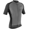 Image de Maillot gravel manches courtes zippé totale Gist 198068 Gris M