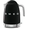Image de SMEG Bouilloire à température variable Style Années 50 1,7 l Noir noir