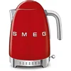 Image de SMEG Bouilloire à température variable Style Années 50 1,7 l Rouge rouge