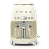 Image de SMEG Machine à café filtre Style Rétro Années 50 Crème DCF02CREU crème