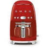 Image de SMEG Machine à café filtre Style Rétro Années 50 Rouge DCF02RDEU rouge