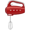 Image de SMEG Batteur à main rouge style rétro années 50 HMR01PGEU rouge