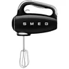 Image de SMEG Batteur à main Style Rétro Années 50 Noir HMR01BLEU noir