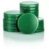 Image de Cire Traditionnelle Galet Techno Verte - Peaux Sensibles