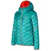 Image de Doudoune à capuche femme La Sportiva Pinnacle ZASJ098-B38R22 Bleu S