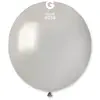 Image de 10 Ballons Métallisés - 48 Cm - Argent 153897GEM