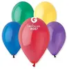 Image de 10 Ballons Cristal - 30 Cm - Multicolores 317312GEM