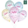 Image de 50 Ballons Imprimés Happy Birthday - 33 Cm 940558GEM