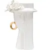 Image de Vase Mauro Ferretti Woman Elegant Porcellana Blanc 15x13,3x23,5 cm 0420300000