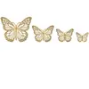 Image de Objet décoratif Mauro Ferretti Farfalla Da Muro (x4) Doré 35x2x29-25x2x19-20,5x2x16-16x2x12 cm 0321670000