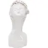 Image de Vase Mauro Ferretti Young Lady Roses Blanc 10x14x26 cm 0420700000
