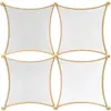 Image de Miroir mural Mauro Ferretti Jalo Doré 68x3,5x68 cm 0660840003