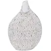 Image de Vase Mauro Ferretti Resina Nairobi Blanc 30,5x11,5x46,5 cm 0420820000