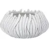 Image de Cache-pot en résine Mauro Ferretti Honduras Blanc 40x20 cm 0420800000