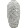Image de Vase Mauro Ferretti Resina Wave Doré 19,5x34 cm 0420930003