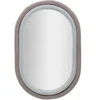 Image de Miroir mural Mauro Ferretti Antony Gris 60x4x90 cm 066122000G