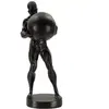 Image de Statuette Mauro Ferretti Atlas Noir 18,5x20,5x43,5 cm 0120030003
