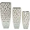 Image de Vase Mauro Ferretti Argy (x3) Argenté 38,1x90,8-30,5x75,6-24,8x62,2 cm 0421260000