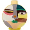 Image de Vase Mauro Ferretti Piccassy Color Round Multicolore 28x9x33 cm 0421350001