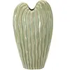 Image de Vase sinueuse Mauro Ferretti Venice Vert 27x14x46,5 cm 0421410001