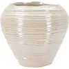 Image de Vase Mauro Ferretti Perly Round Beige 22x20 cm 0421430003