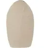 Image de Vase compact et raffiné Mauro Ferretti Dune Tall Beige 18x9,5x29,5 cm 0421480003