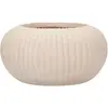 Image de Vase basse et large Mauro Ferretti Mist Beige 35x18 cm 0421560003