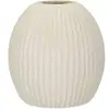 Image de Vase ronde Mauro Ferretti Icicle Beige 36,5x38 cm 0421550002