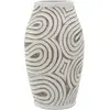 Image de Vase Mauro Ferretti Oblix Blanc 19,5x35 cm 0421690003