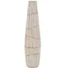 Image de Vase en résine Mauro Ferretti Hanoi Blanc 17x68,5 cm 0421710001