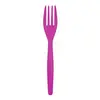 Image de Paquet de 20 FOURCHETTES easy 18cm, Pourpre CH58990 45