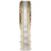 Image de Ruban Charlotte 40 mm dentelle, blanc RDF-1699-blanc