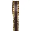 Image de Ruban Charlotte 40 mm dentelle, chocolat RDF-1699-choco