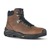 Image de Chaussures de sécurité hautes trail chaussures de sécurité hautes trail marron t41 textile cuir 41 composite marron pu/nitrile 1 paire(s) ci - isolati