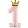 Image de Ballon Aluminium 117 cm - Mon premier anniversaire - Princesse G72103-P