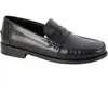 Image de Mocassins Geox New Damon Smooth Leather Noir 43 U641ZB_00043_C9999