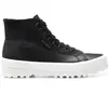 Image de Baskets femme Superga 2341-Alpina Nappa Noir 36 S41188W-A7T