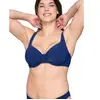 Image de Haut de maillot de bain emboîtant non préformé femme Luna Blue Sense Bleu 110D 91927LU-bleu