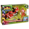 Image de Power Ranger Re-ignitions Moto tyrannosaurus et Ranger rouge