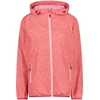Image de Veste imperméable à capuche Ripstop femme CMP 31X7296-C574 Rouge XS