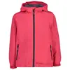 Image de Veste imperméable à capuche fille CMP 39X7985-B880 Rouge 12 ans
