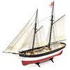 Image de Maquette de bateau en bois : Hunter Q-Ship Amati-B1450
