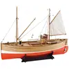 Image de Maquette bateau en bois : Bateau de pêche Ecossais Fifie Amati-B1300.09
