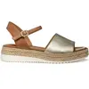 Image de Sandales compensées femme Geox Eolei Doré 39 D55SRC_0Y243_C2L5F