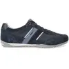 Image de Baskets Geox Wells Suede+Textile Bleu 40 U52T5C_02211_C4021