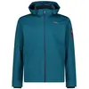 Image de Veste de randonnée à capuche zippé CMP 39A5027-M916 Vert 54