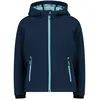 Image de Veste imperméable à capuche fille CMP 3A29385N-80MN Bleu 2 ans