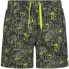 Image de Short de bain à motif géométrique CMP Vert 2XL 34R9097-86ZR