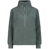 Image de Sweatshirt demi-zippé femme CMP Vert M 32P3806-E621